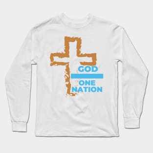 One Nation Under God Long Sleeve T-Shirt